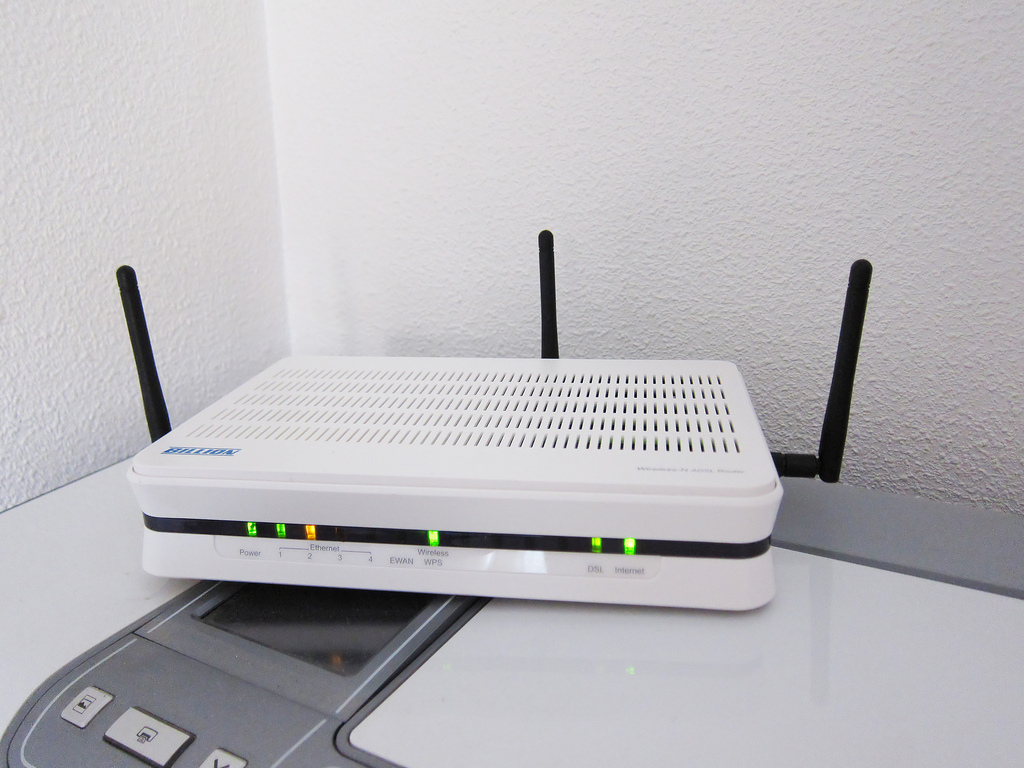 Wireless router. Photo by Keith Williamson, Flickr.